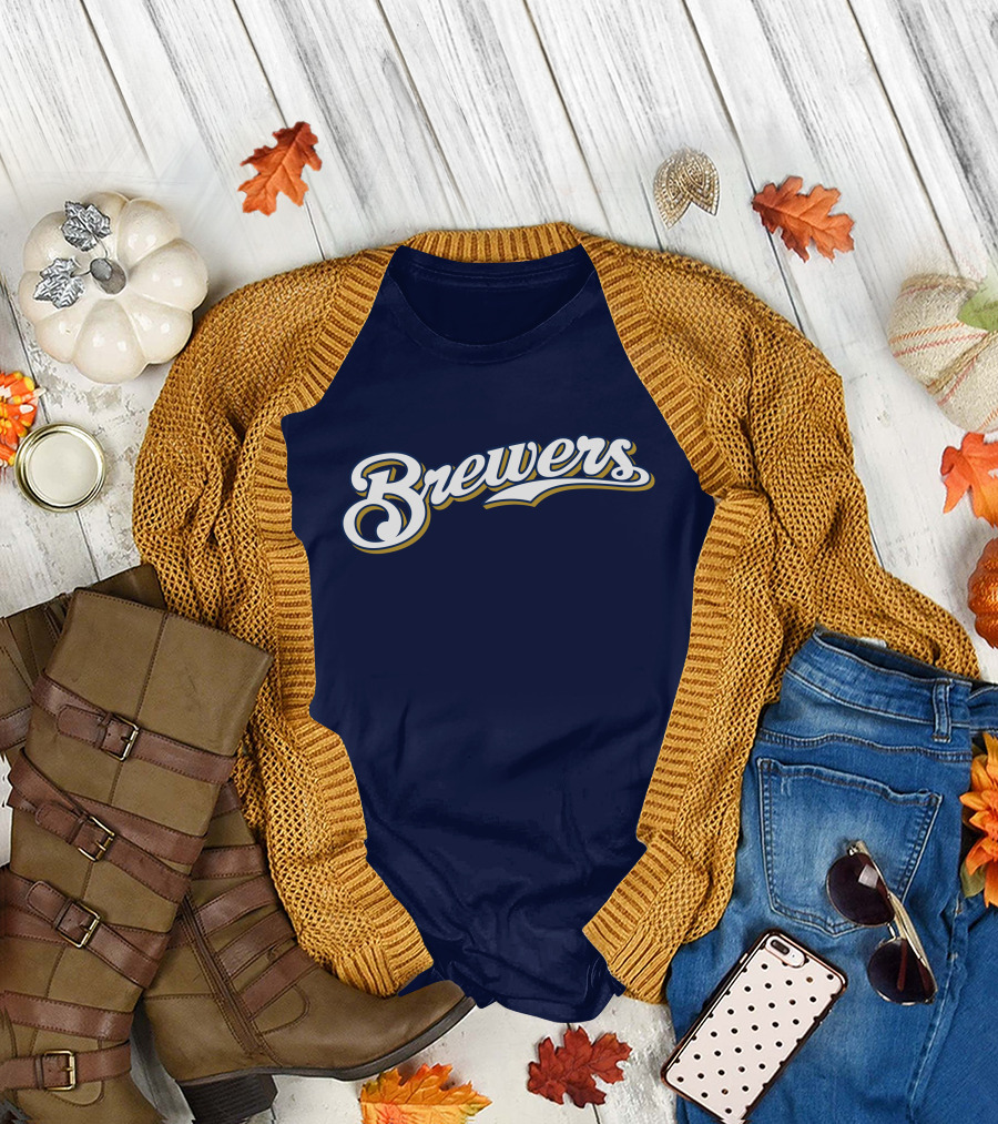 Milwaukee Brewers Script T-Shirt