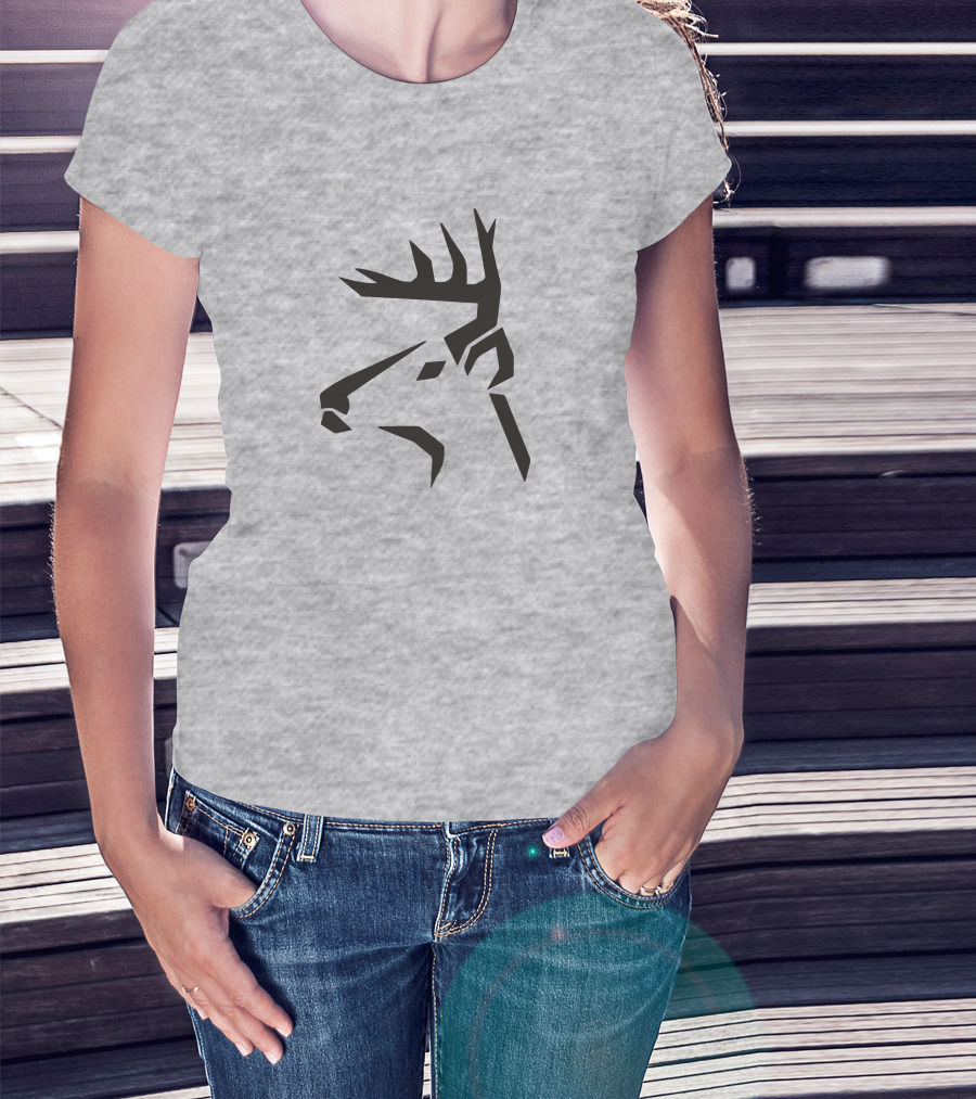 Bux Hunting Co Bux Head Stag T-Shirt