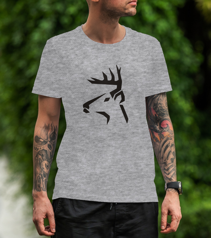 Bux Hunting Co Bux Head Stag T-Shirt