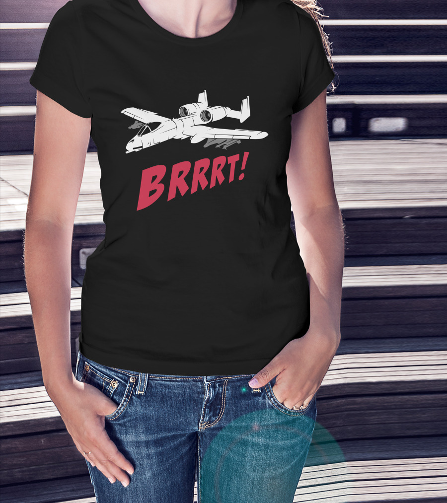 Funker530 Brrrt A-10 Warthog Merch T-Shirt