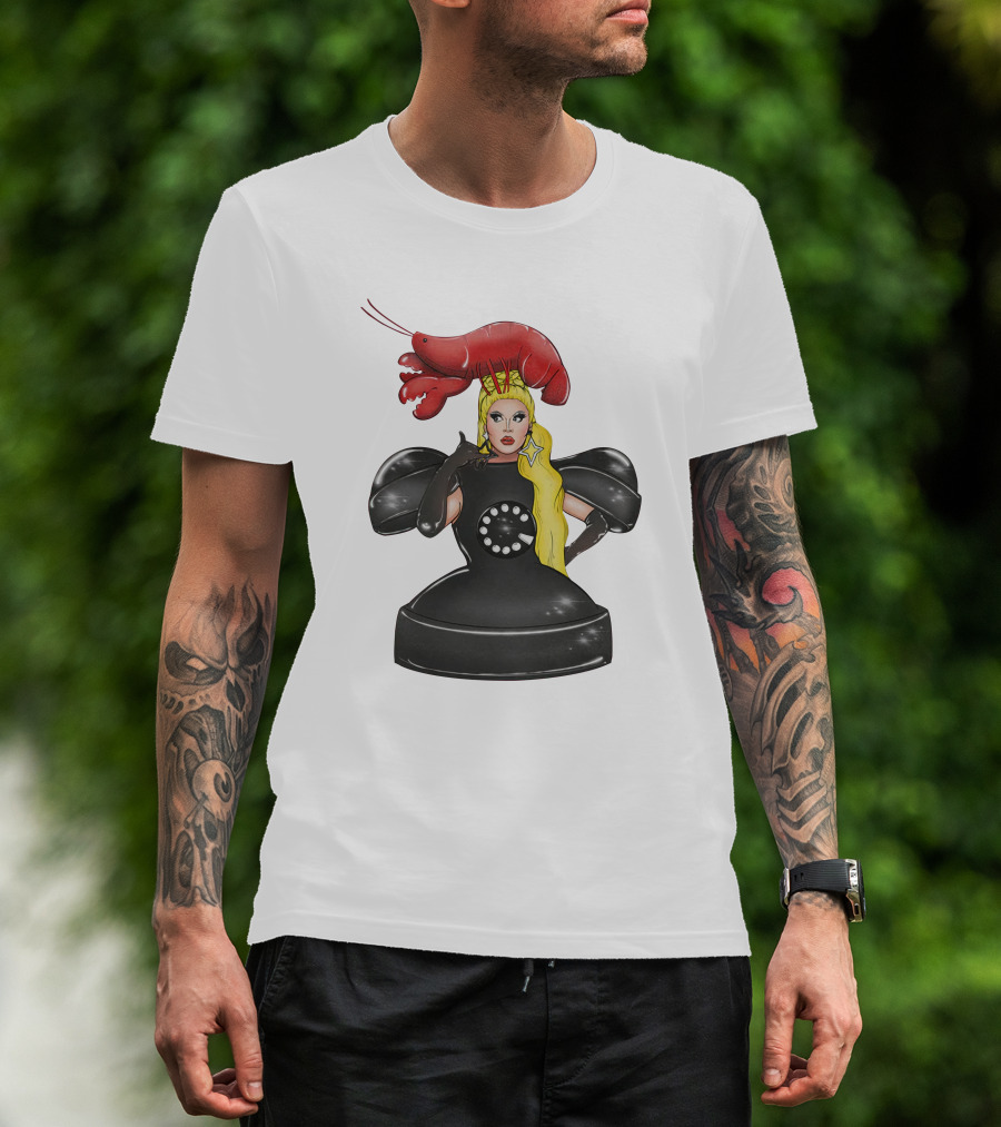 Cheryl Hole Merchandise Cheryl Hole Lobster Dress Iconic Look T-Shirt