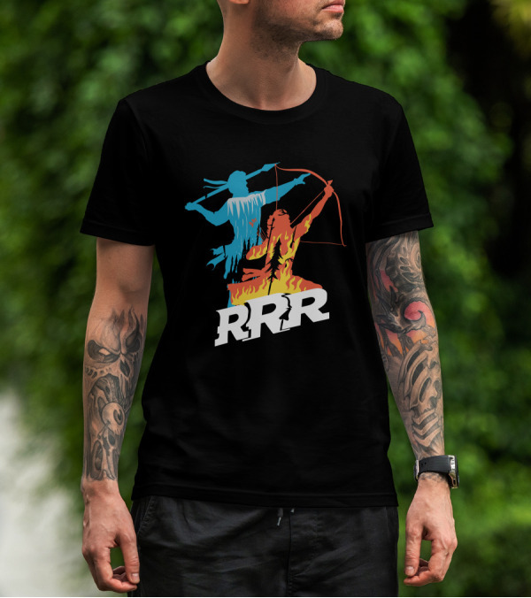 The Souled Store RRR Divine Powers Iconic Archer Warrior T-Shirt