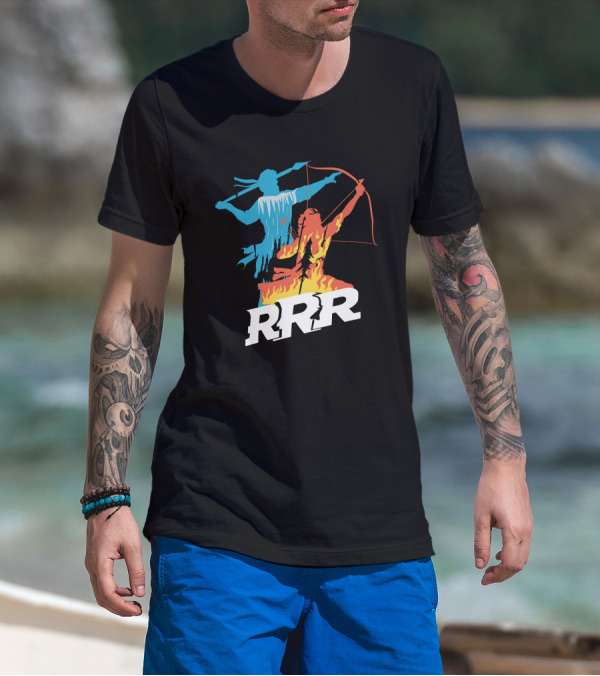 The Souled Store RRR Divine Powers Iconic Archer Warrior T-Shirt