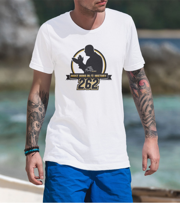 Tad Boyle Most Wins In Colorado Basketball History 262 T-Shirt