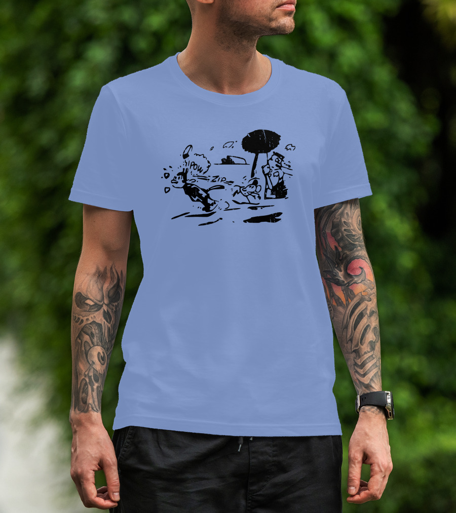 Super 70s Sports Store This Is Not ‘Nam This Is Bowling There Are Rules POW ZIP T-Shirt