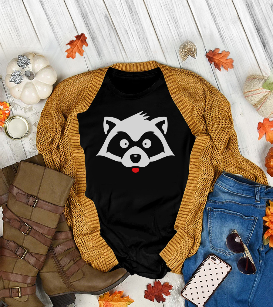 H20 Delirious Batcoon Raccoon Mask T-Shirt
