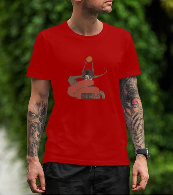 Lil Peep Hellboy Rising Sun T-Shirt
