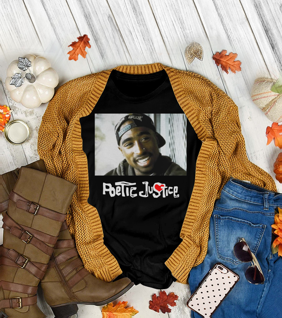 Poetic Justice Tupac Shakur T-Shirt