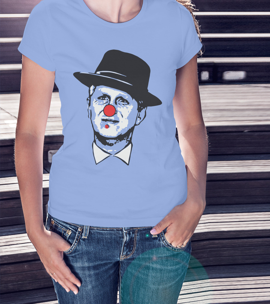 Michael Rapaport Clown Face With Hat And Red Nose T-Shirt