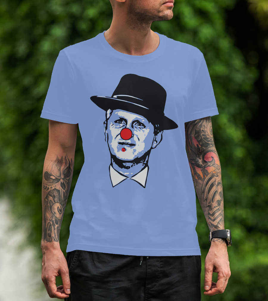 Michael Rapaport Clown Face With Hat And Red Nose T-Shirt