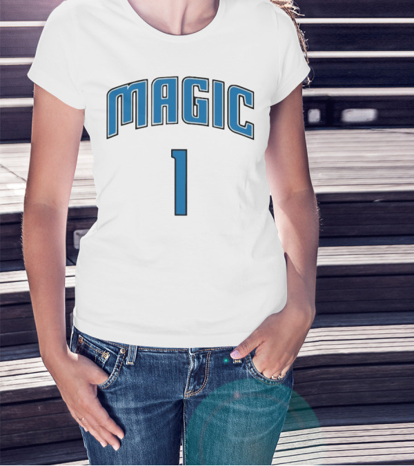Magic 1 Jonathan Isaac Orlando Basketball T-Shirt