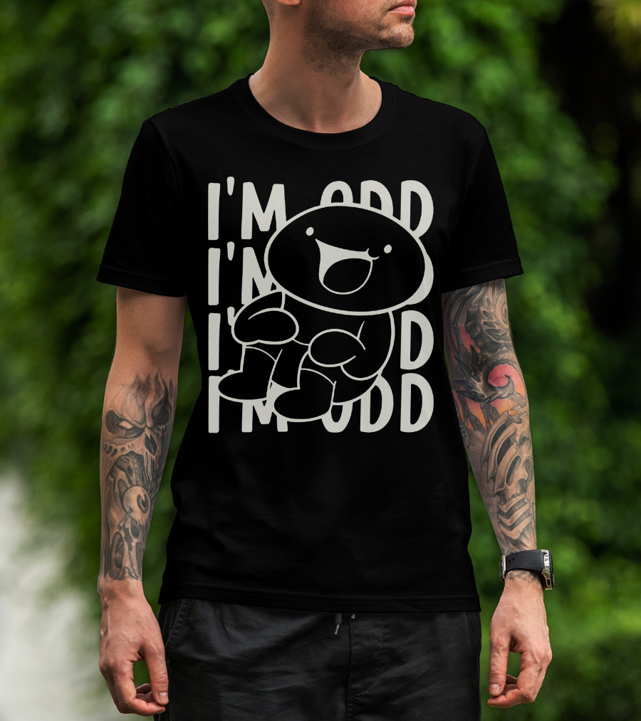 I'm Odd I'm Odd I'm Odd Character T-Shirt