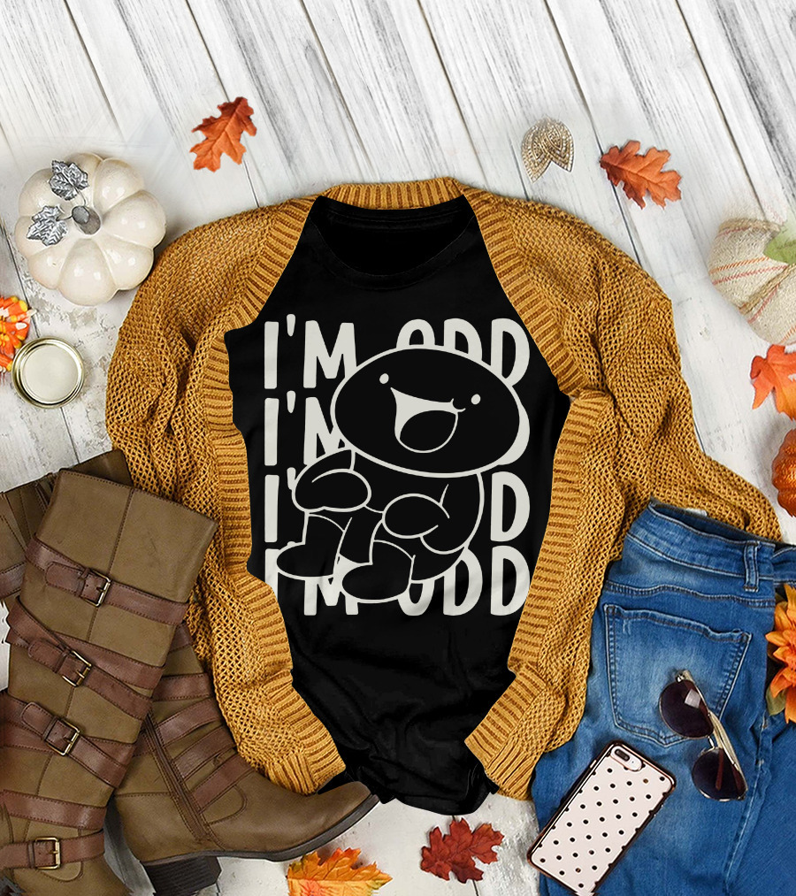 I'm Odd I'm Odd I'm Odd Character T-Shirt