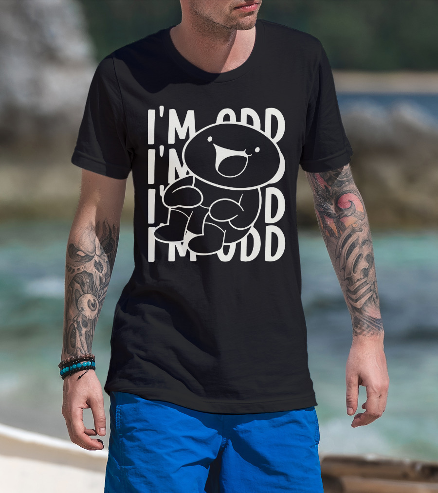 I'm Odd I'm Odd I'm Odd Character T-Shirt