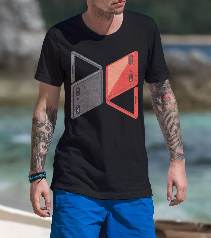 MKBHD Merch 3.2.1 Custom Foldable Phone T-Shirt