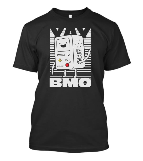 Yay BMO Adventure Time Character T-Shirt