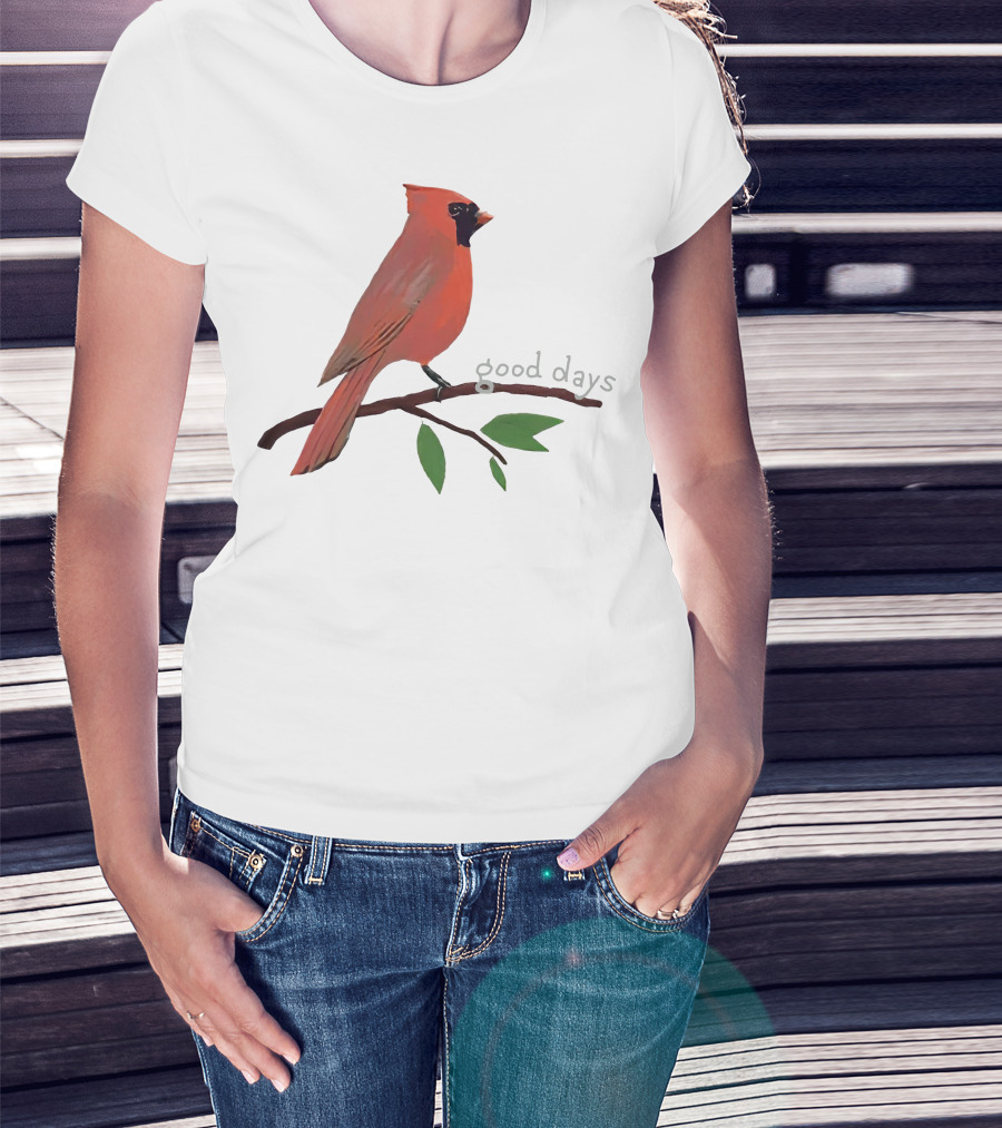 SZA Good Days Cardinal Branch T-Shirt