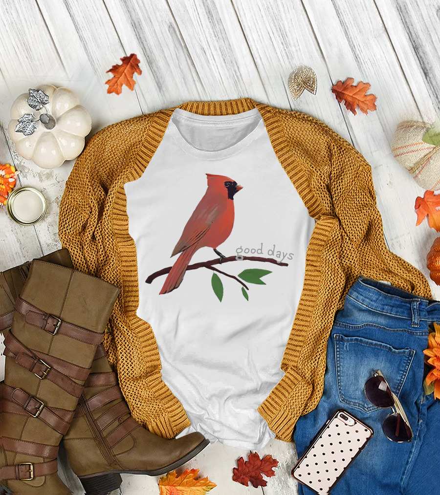 SZA Good Days Cardinal Branch T-Shirt