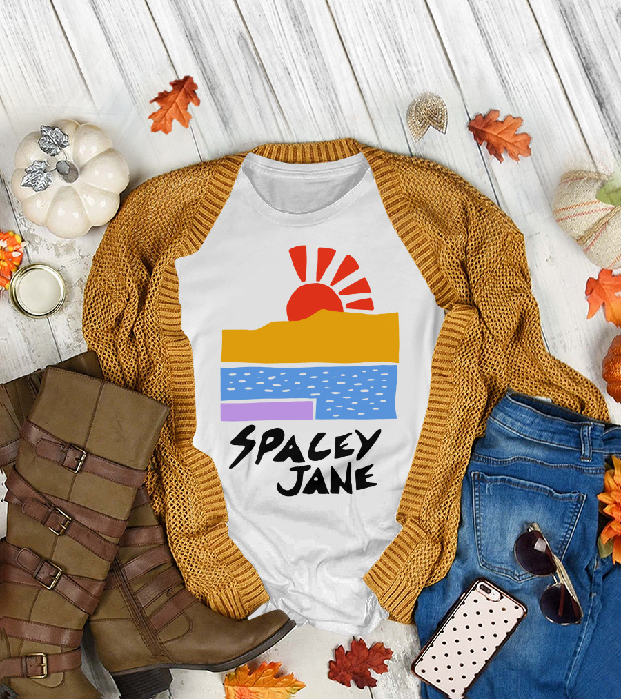 Spacey Jane Store Sun and Waves Retro T-Shirt