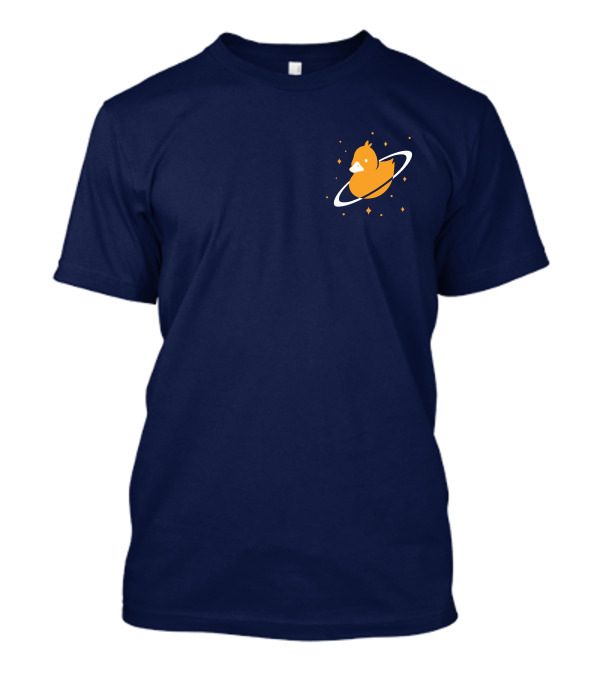 Quackity Merch Shop Duck With Ring And Stars T-Shirt