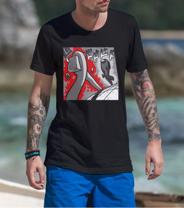 Shop Among Us JoJo Parody Manga T-Shirt