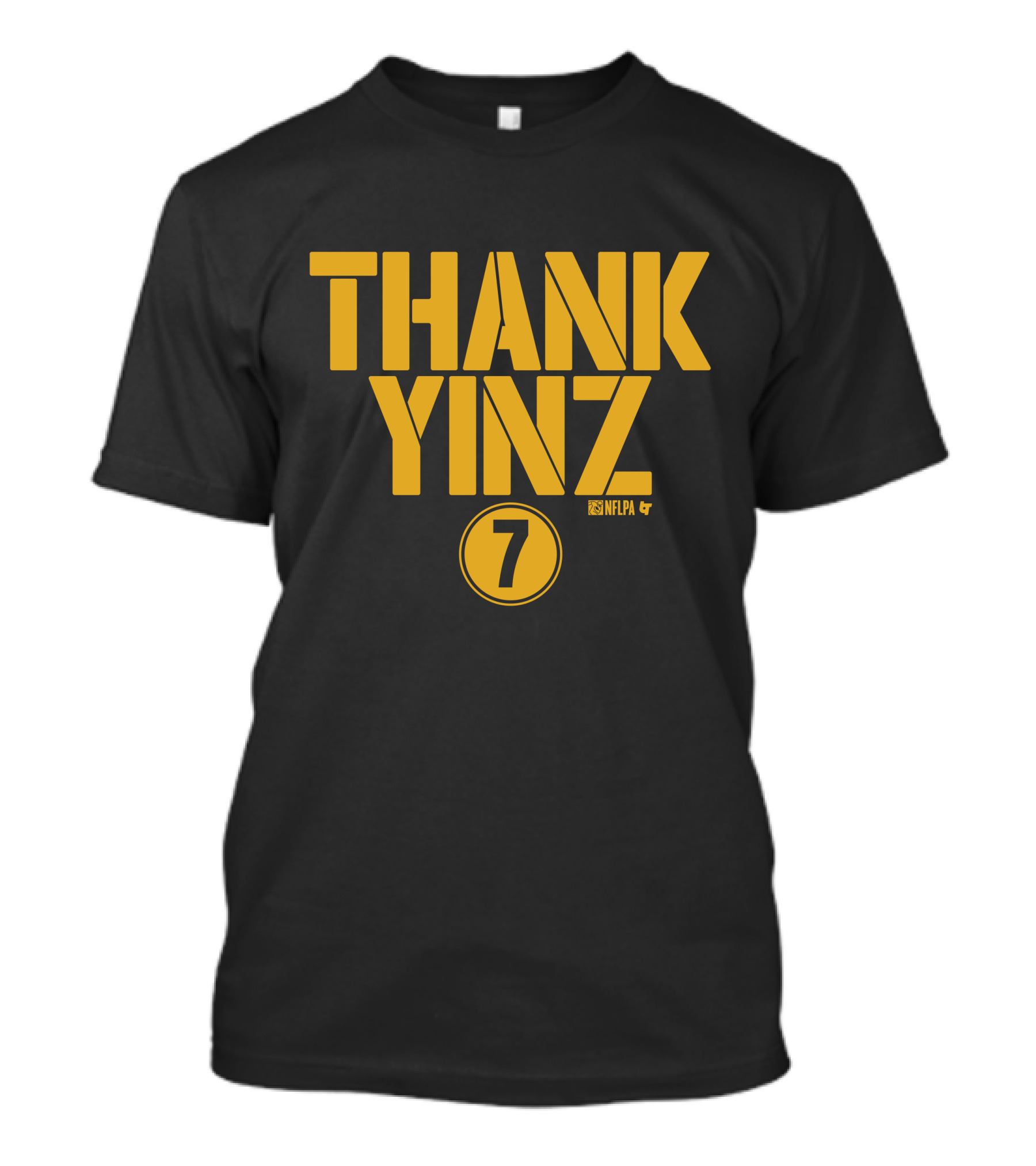 Ben Roethlisberger Thank Yinz 7 NFLPA T-Shirt