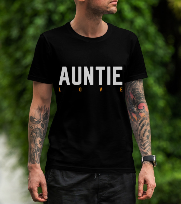Auntie Love Cute Valentine T-Shirt