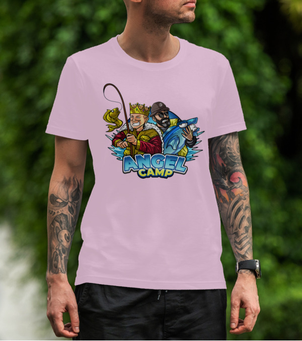 ANGEL CAMP FISHING KING AND BLUE SHARK T-Shirt