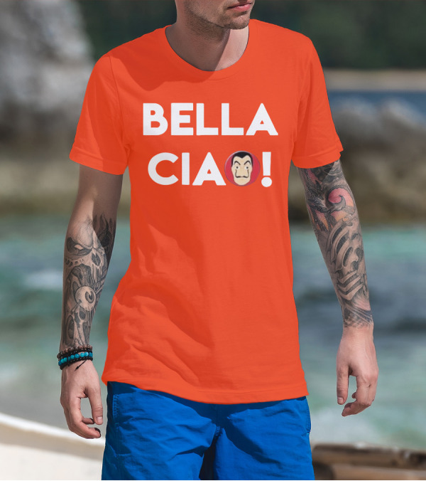 BELLA CIAO Money Heist Mask T-Shirt