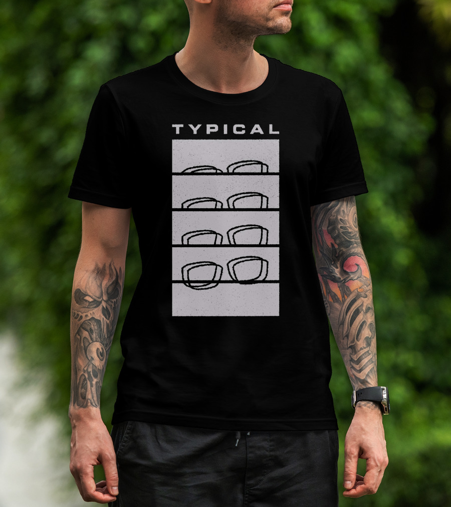 TYPICAL Gamer Merchandise Meme Panel T-Shirt