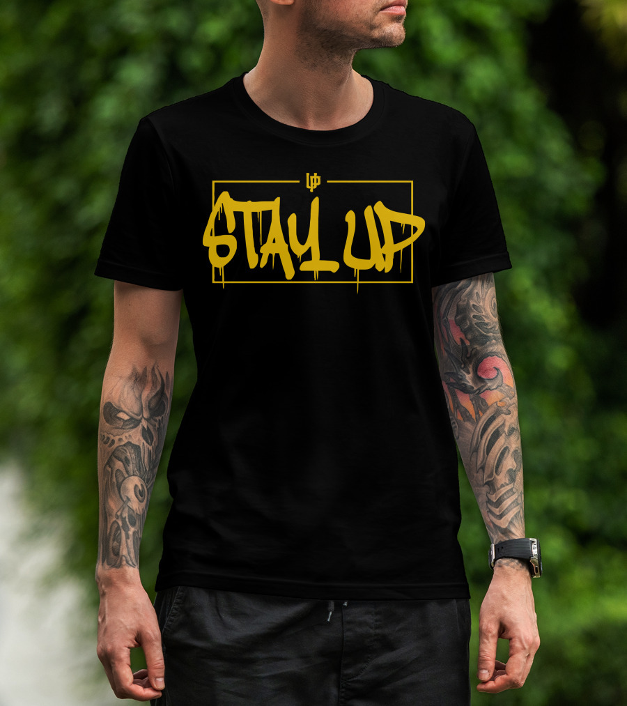 Stay Up Hopsin Merch Official Graffiti T-Shirt