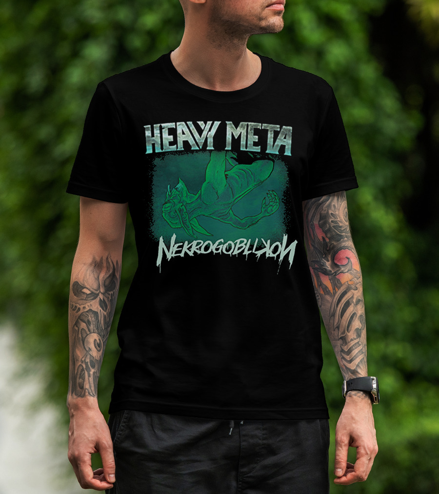 HEAVY META NEKROGOBLIKON Goblin T-Shirt