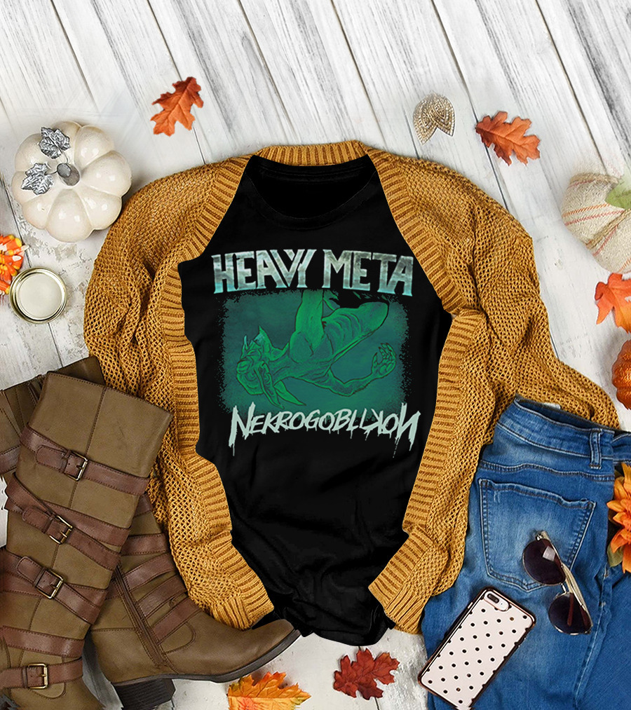HEAVY META NEKROGOBLIKON Goblin T-Shirt