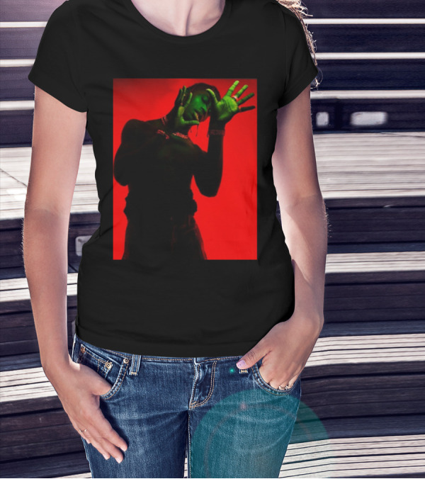 Don Toliver Red And Green Artistic Pose Merchandise T-Shirt