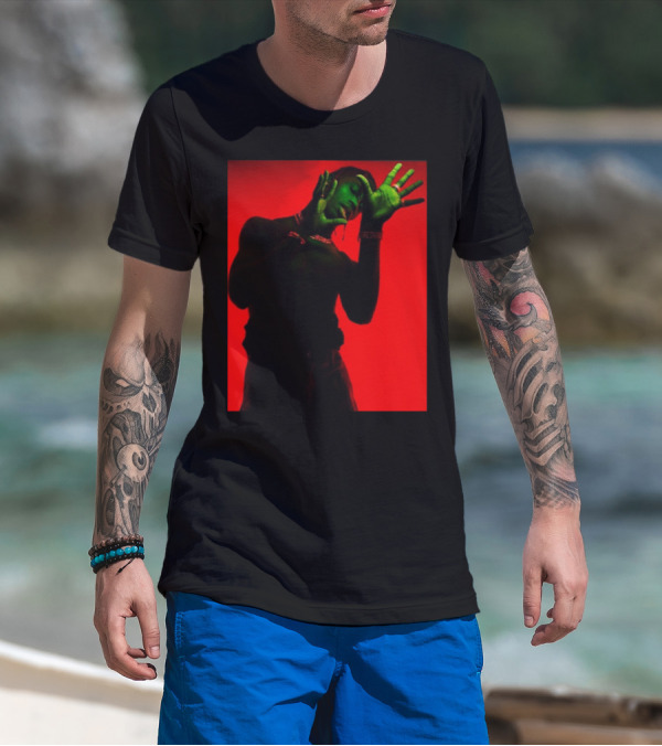 Don Toliver Red And Green Artistic Pose Merchandise T-Shirt