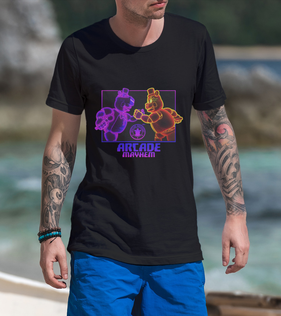 Arcade Mayhem Five Nights At Freddy's AR Special Delivery T-Shirt