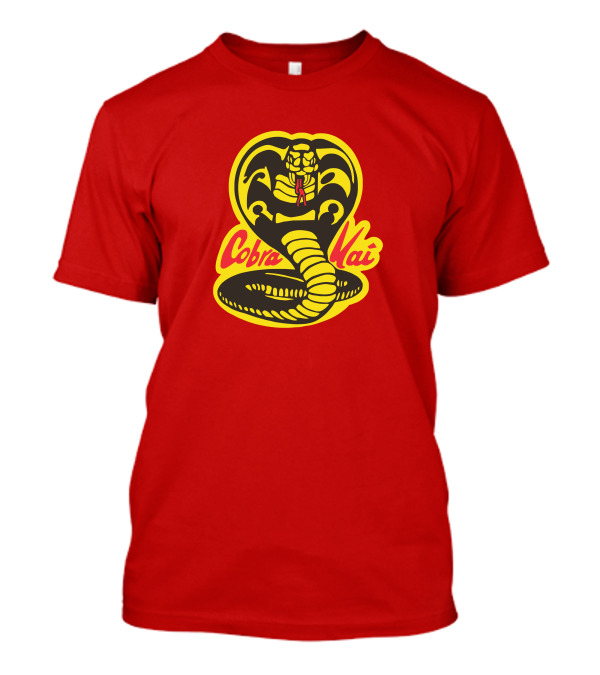 Cobra Kai Yellow Cobra Logo T-Shirt