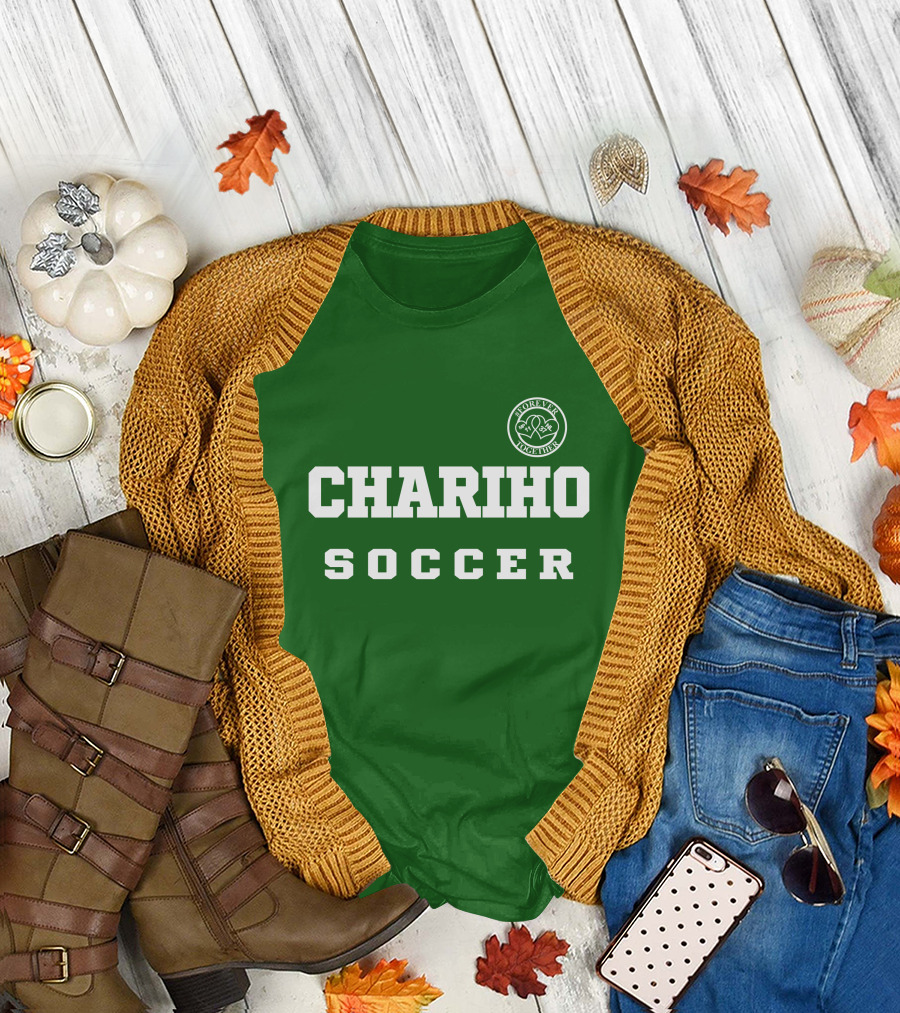 Chariho Soccer Hallie Linacre Forever Together Warmup do Hughes T-Shirt