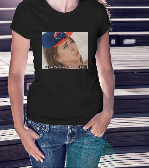 KFC Radio Oh Buck You're Gonna Make Me Believe Mets Hat Image T-Shirt