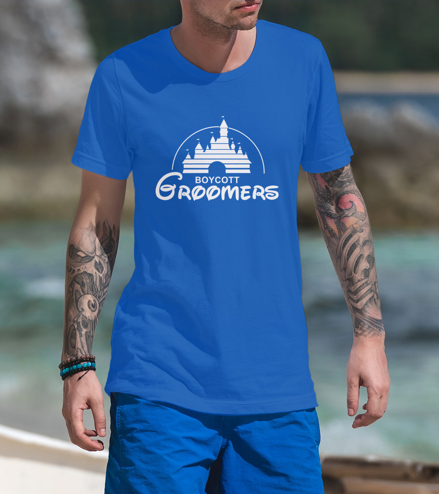 Bring Ammo Boycott Groomers Parody Jack Posobiec Castle T-Shirt