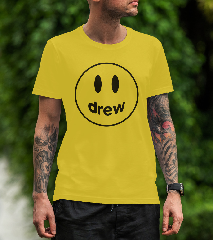 Drew House Yellow Smiley Face T-Shirt