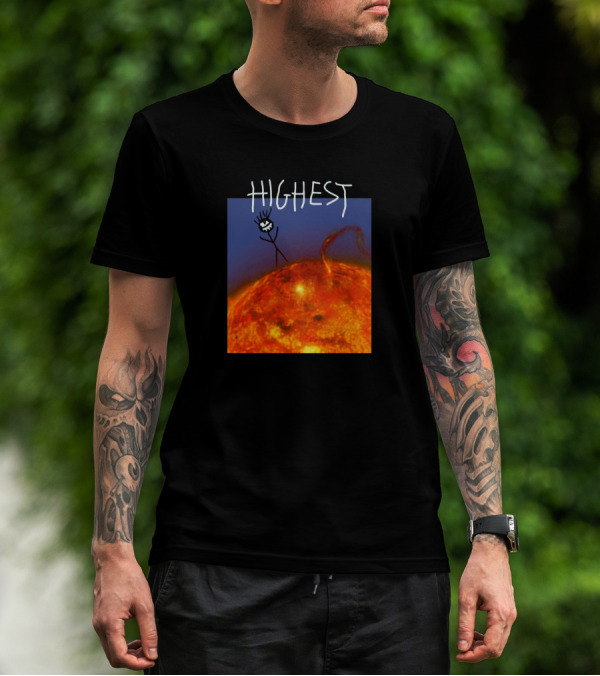 Travis Scott Highest Sun Stick Figure T-Shirt