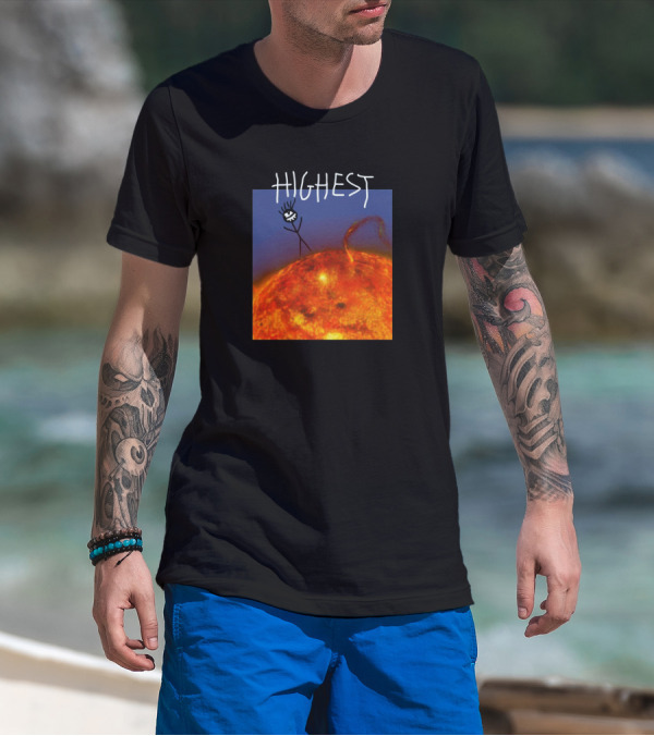 Travis Scott Highest Sun Stick Figure T-Shirt
