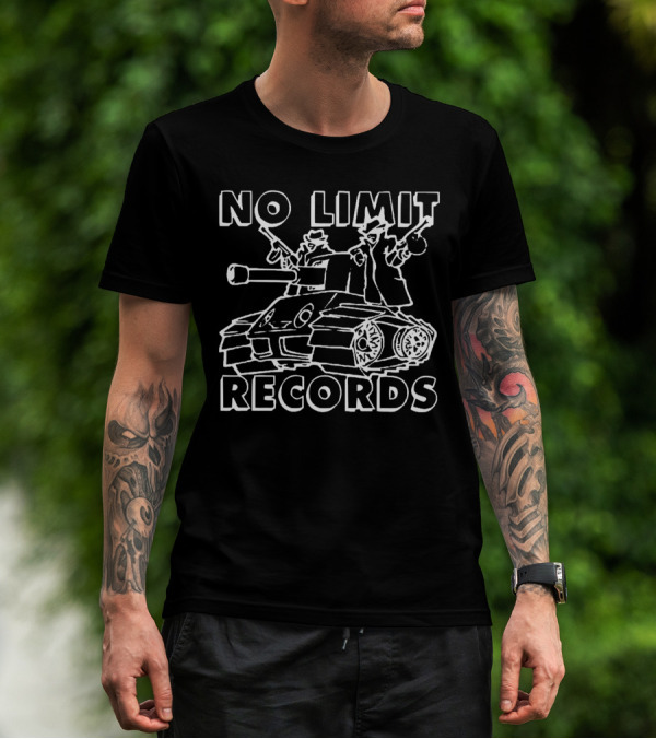 No Limit Records Tank And Gunmen T-Shirt