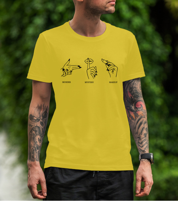 Mmm Murder Mystery Makeup T-Shirt