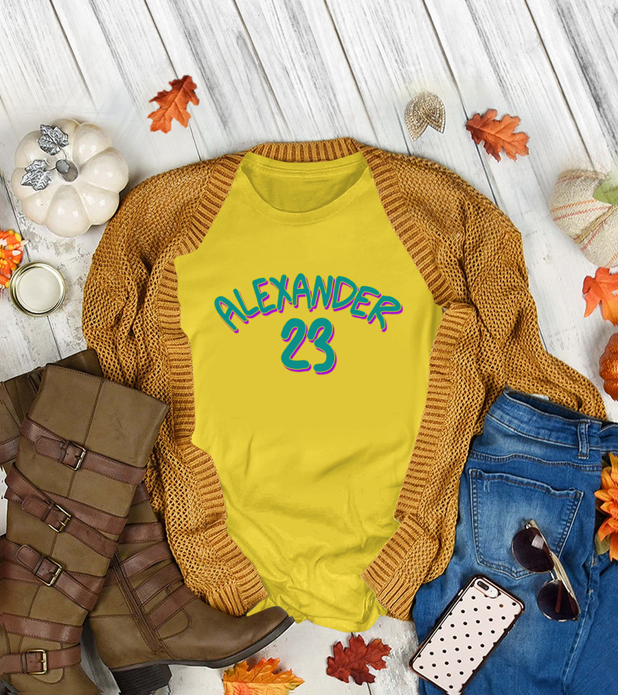 Alexander 23 Merch Spring Yellow T-Shirt