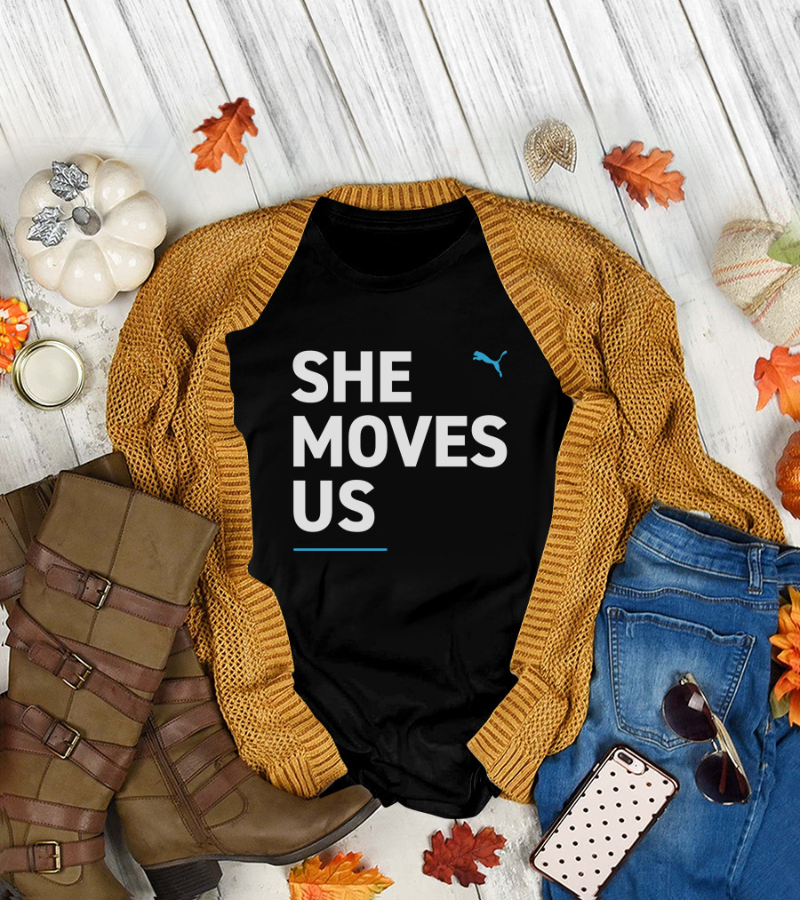 She Moves Us Neymar Puma T-Shirt