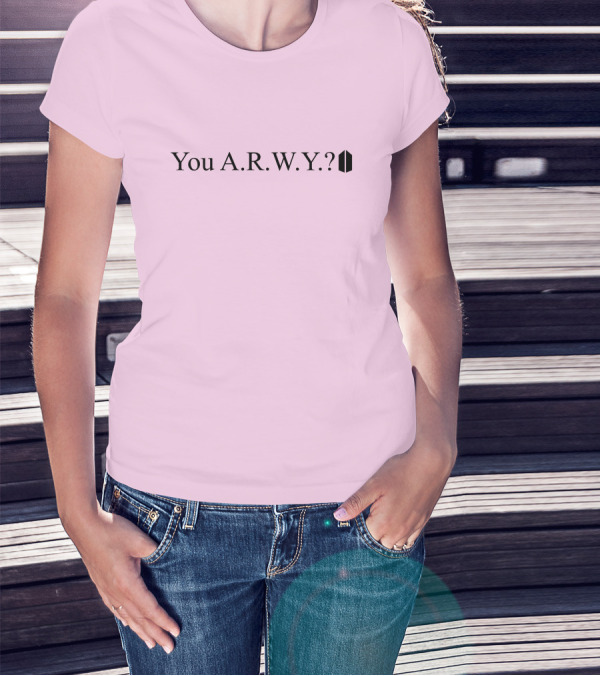 You A.R.M.Y.? With Icon Symbol Pink Background T-Shirt