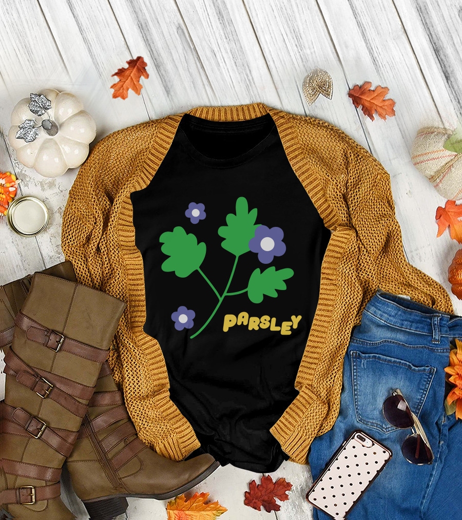 Fanjoy Parsley with Flowers X Vandythepink Collaboration T-Shirt