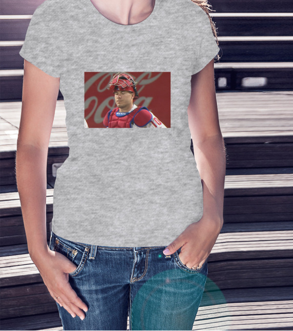 Realmuto On Eye Roll It Was Terrible Timing Coca-Cola Catcher Moment T-Shirt
